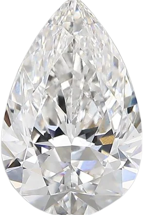 2.39 Carat E vs1 Pear Lab Diamond