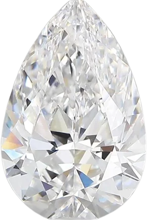 2.42 Carat E vvs2 Pear Lab Diamond