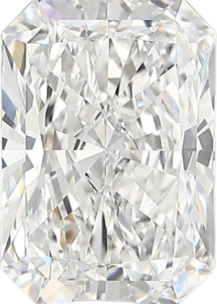 2.42 Carat D vvs2 Radiant Lab Diamond