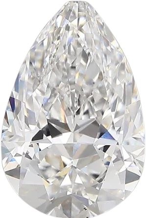 2.44 Carat D vs1 Pear Lab Diamond