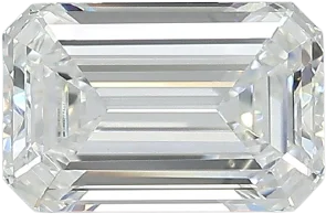 3.01 Carat F VS2 Emerald Lab Diamond