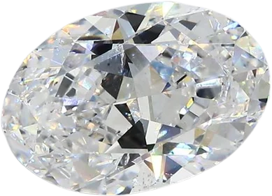 3.01 Carat E SI1 Oval Natural Diamond