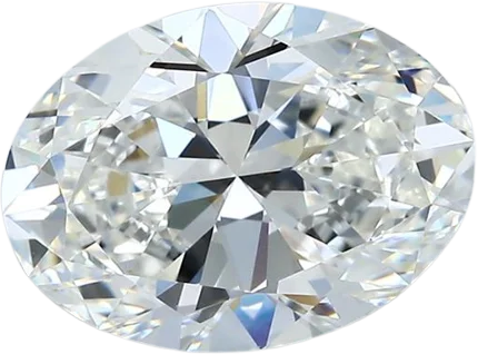 3.01 Carat G VVS2 Oval Natural Diamond