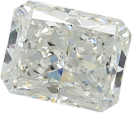 3.01 Carat G VVS2 Radiant Natural Diamond