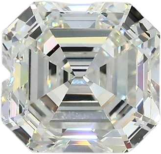 3.03 Carat J VS1 Asscher Natural Diamond