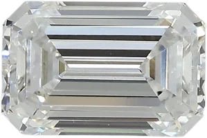 3.66 Carat F VS1 Emerald Lab Diamond